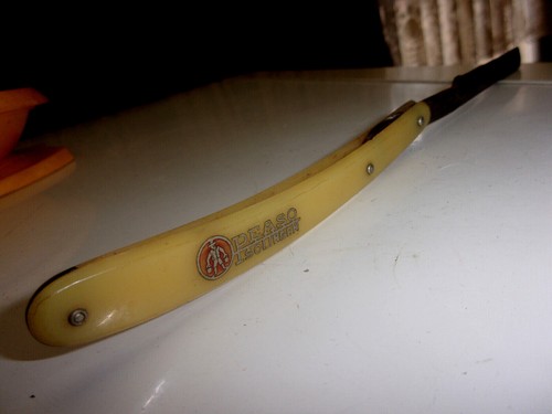 Ancien rasoir effiler peaso - rasoir,